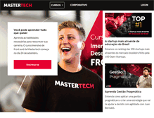 Tablet Screenshot of mastertech.com.br